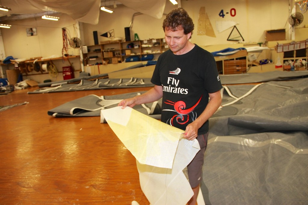 Burns Fallow - North Sails NZ - June 2012 © Richard Gladwell www.photosport.co.nz
